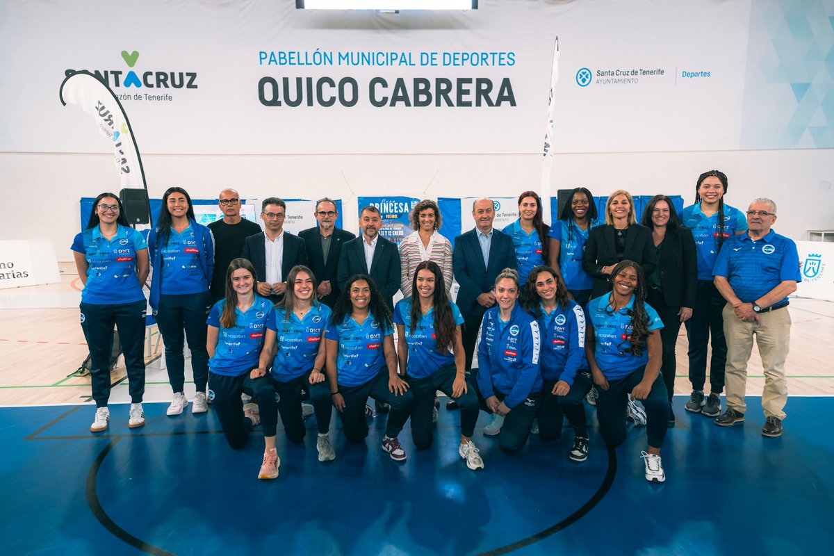 💚💙 Santa Cruz será sede por primera vez de la Copa Princesa de Voleibol Femenino este fin de semana, con el Santa Cruz Cuesta Piedra como equipo anfitrión

👉 Más información en la noticia: santacruzdetenerife.es/web/noticias-y… 

#SantaCruzEntrena