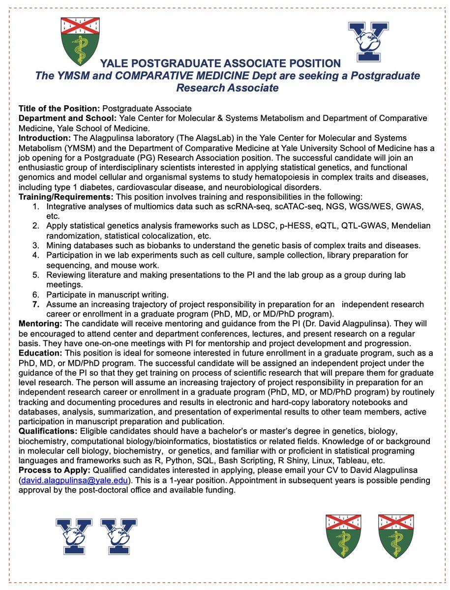 We are hiring a postgraduate research associate, kindly share and spread this opportunity. Many thanks!