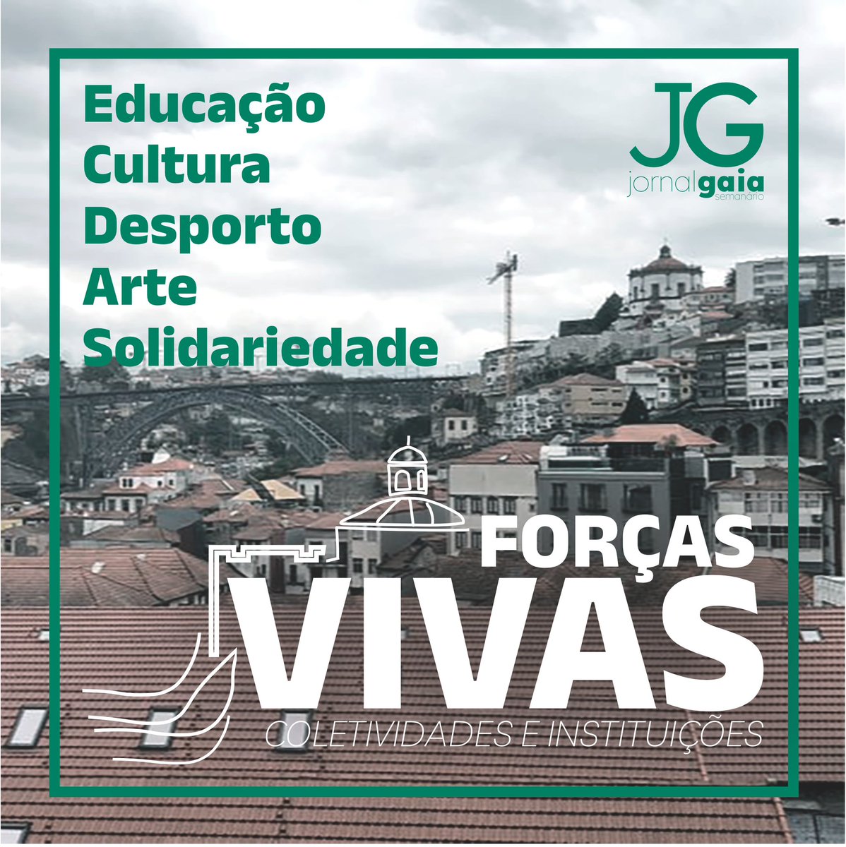 FORÇAS VIVAS
COLETIVIDADES E INSTITUIÇÕES 

As nossas coletividades e instituições são a verdadeira força do nosso concelho e da nossa sociedade. Nesta rubrica vamos conhecer o trabalho desenvolvido por elas em prol da Educação, da Cultura, do Desporto, da Arte e da Solidariedade