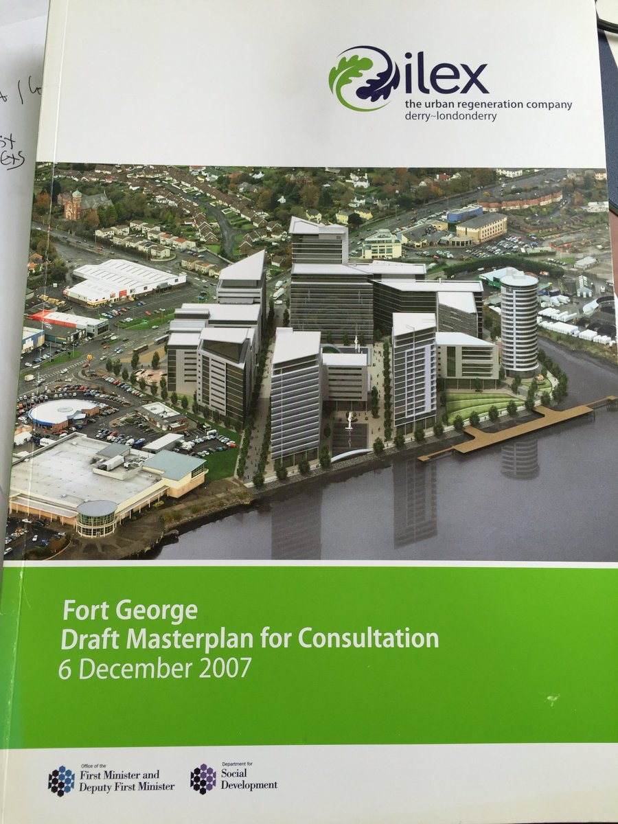 Quintin Oliver (@quintinoliver) on Twitter photo <a href="/CircleLineBT/">CircleLineBelfast</a> How many of these ‘ambitious’ planning teasers ever see the light of day I wonder? This one for Fort George (Derry-Londonderry) remains a wasteland two decades after the Army left. <a href="/CircleLineBT/">CircleLineBelfast</a> How many of these ‘ambitious’ planning teasers ever see the light of day I wonder? This one for Fort George (Derry-Londonderry) remains a wasteland two decades after the Army left.