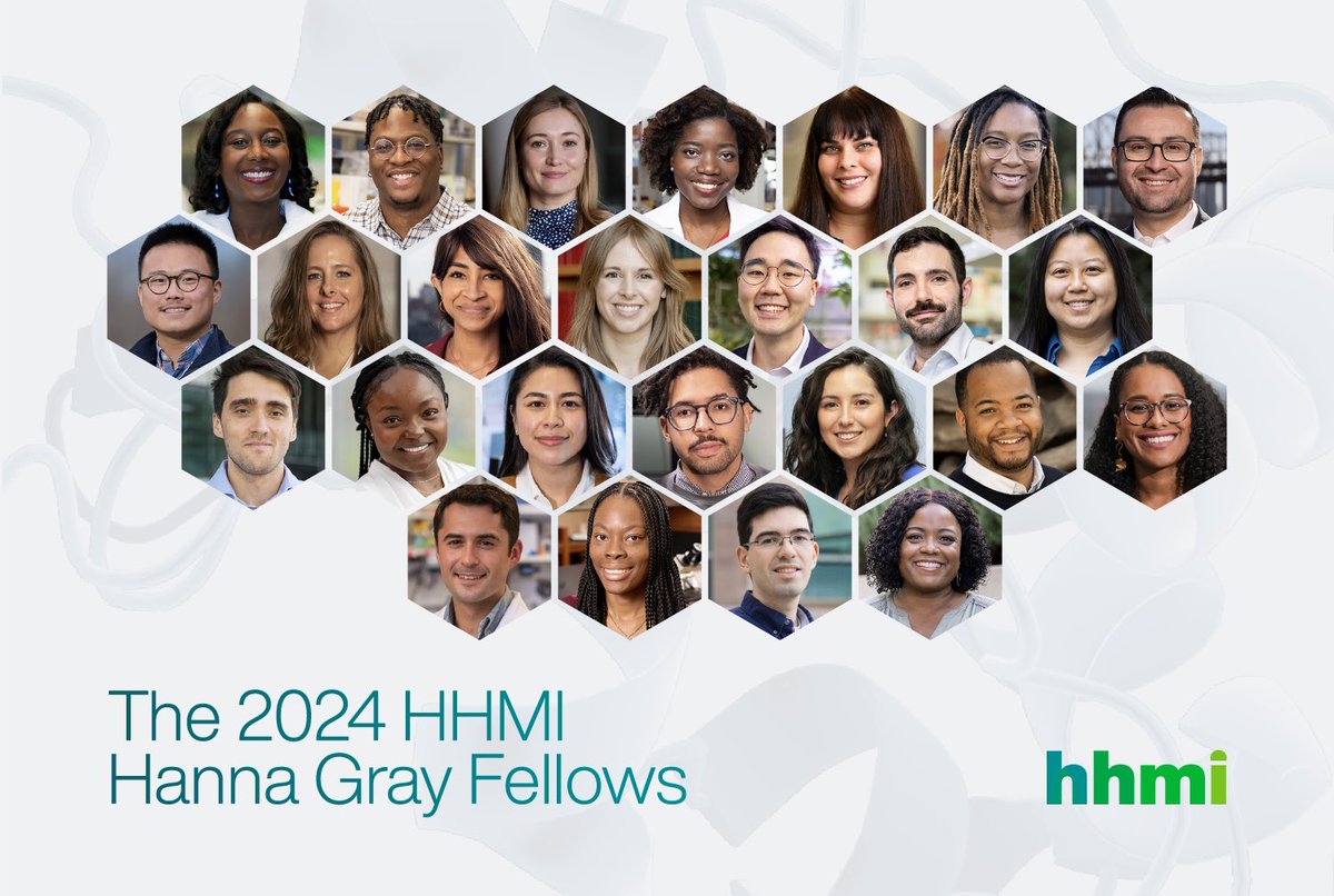 Jessica Jimenez (@jcjimenez6) on Twitter photo Congrats to <a href="/Ale_LopezCruz/">Alejandro Lopez Cruz</a> in <a href="/zaknight/">Zachary Knight</a> lab, and all of the new <a href="/HHMINEWS/">HHMI</a> Hanna Gray fellows!
hhmi.news/4gIsZU5 Congrats to <a href="/Ale_LopezCruz/">Alejandro Lopez Cruz</a> in <a href="/zaknight/">Zachary Knight</a> lab, and all of the new <a href="/HHMINEWS/">HHMI</a> Hanna Gray fellows!
hhmi.news/4gIsZU5