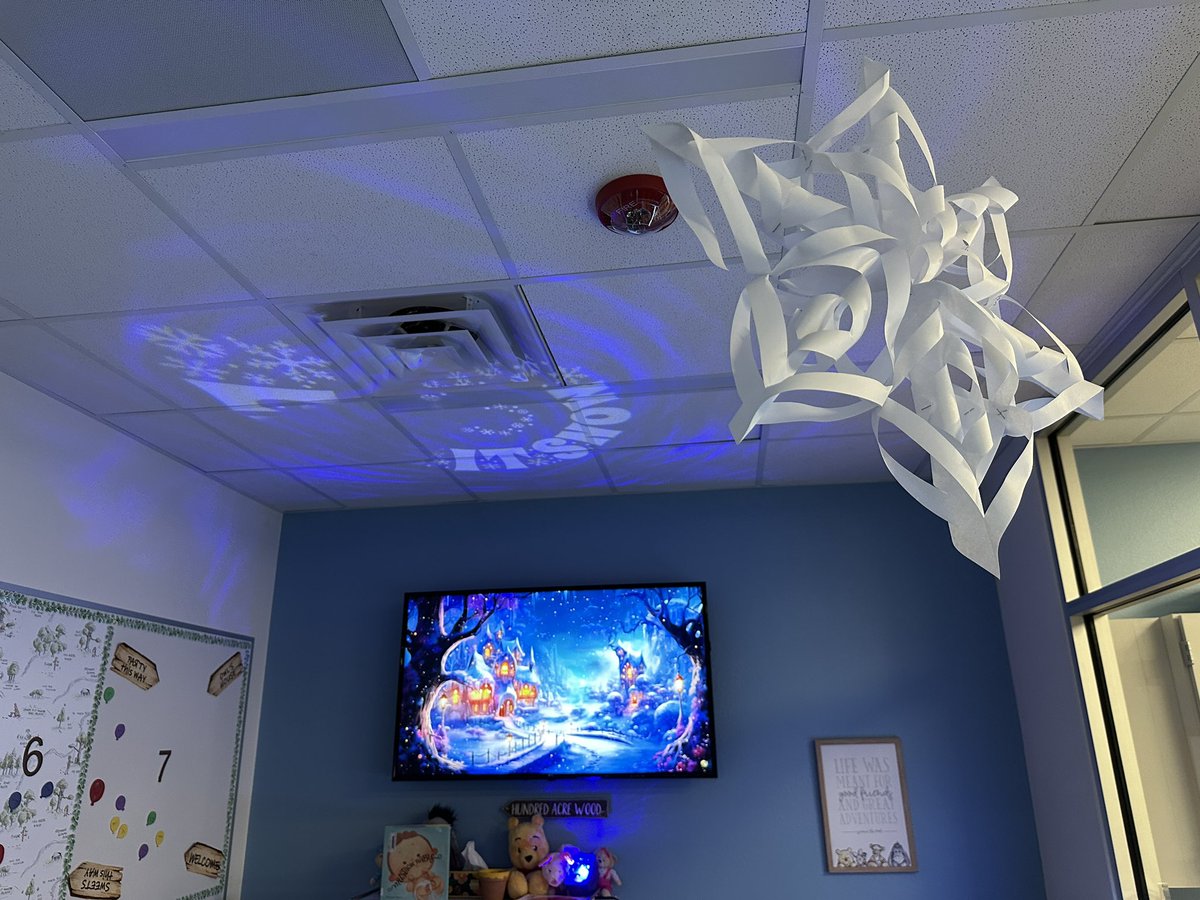 MrsSporrer's tweet image. Getting excited in the library for possible snow this week! #ExperienceSLE #gcisdlib