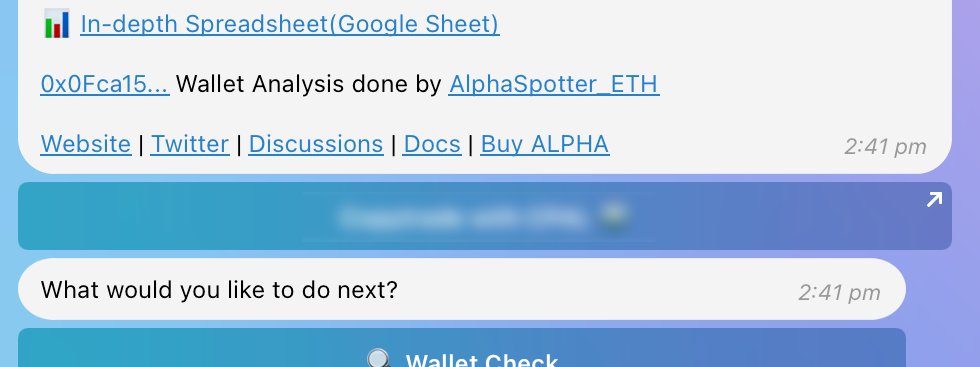 Alpha_Spotter's tweet image. Exciting Announcement from the $ALPHA Team!

Dear community,

While the market may be experiencing some turbulence, the $ALPHA team is hard at work behind the scenes!

We are thrilled to share that we are diving into an in-depth integration with a prominent and well-known utility…