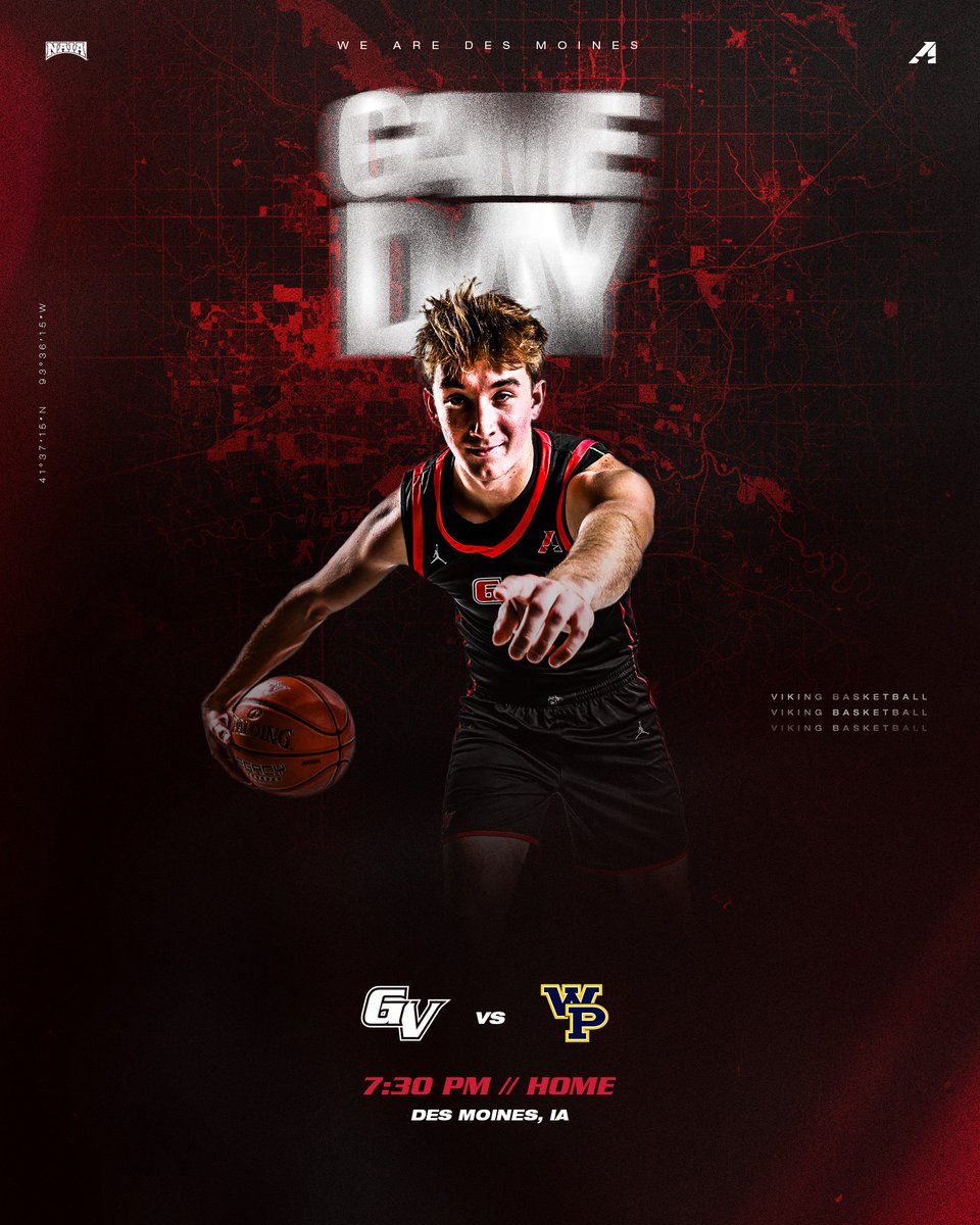 Viking Athletics (@vikingathletics) on Twitter photo M🏀 | #GAMEDAY | <a href="/GVVikingMBB/">Grand View Men's Basketball</a>
🆚 William Penn University
📍 Des Moines, IA
⏰ 7:30 PM
📈 ow.ly/fYu950UBtZl
📹 ow.ly/MEL350UBtZn
🎟️ ow.ly/6t5650UBtZo
#WEAREDSM M🏀 | #GAMEDAY | <a href="/GVVikingMBB/">Grand View Men's Basketball</a>
🆚 William Penn University
📍 Des Moines, IA
⏰ 7:30 PM
📈 ow.ly/fYu950UBtZl
📹 ow.ly/MEL350UBtZn
🎟️ ow.ly/6t5650UBtZo
#WEAREDSM