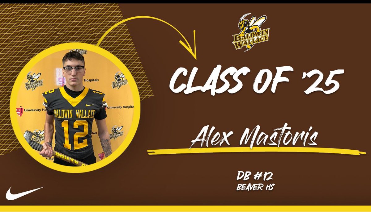 Alex Mastoris (@alex_mastoris07) on Twitter photo After a great visit over the weekend im beyond blessed to have received a offer from <a href="/BWFootball_/">Baldwin Wallace Football</a>! Thank you <a href="/CoachHilvert/">Jim Hilvert</a>!
<a href="/WPIAL_Insider/">WPIAL Insider</a> <a href="/BeaverBobcats/">Beaver Bobcats</a> <a href="/BASD_Athletics/">Beaver Athletics</a> <a href="/BeaverQBclub/">Beaver QB Club 😼🏈</a> After a great visit over the weekend im beyond blessed to have received a offer from <a href="/BWFootball_/">Baldwin Wallace Football</a>! Thank you <a href="/CoachHilvert/">Jim Hilvert</a>!
<a href="/WPIAL_Insider/">WPIAL Insider</a> <a href="/BeaverBobcats/">Beaver Bobcats</a> <a href="/BASD_Athletics/">Beaver Athletics</a> <a href="/BeaverQBclub/">Beaver QB Club 😼🏈</a>