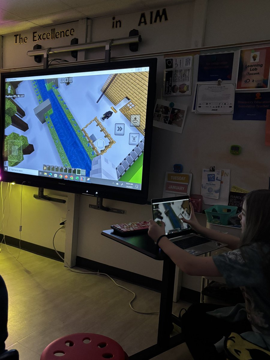 Mrs. Owen's Aim Classes tweet media