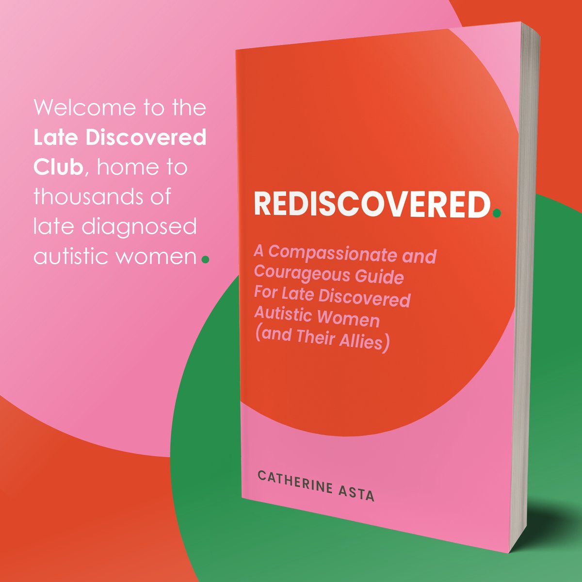 Join Catherine Asta to launch her upcoming book, 'Rediscovered: A Compassionate and Courageous Guide For Late Discovered Autistic Women (and Their Allies)'

📔 Events in Leeds, London, &amp; online - bit.ly/4jbBUzh 
📔 Pre-order here - bit.ly/423HUUs