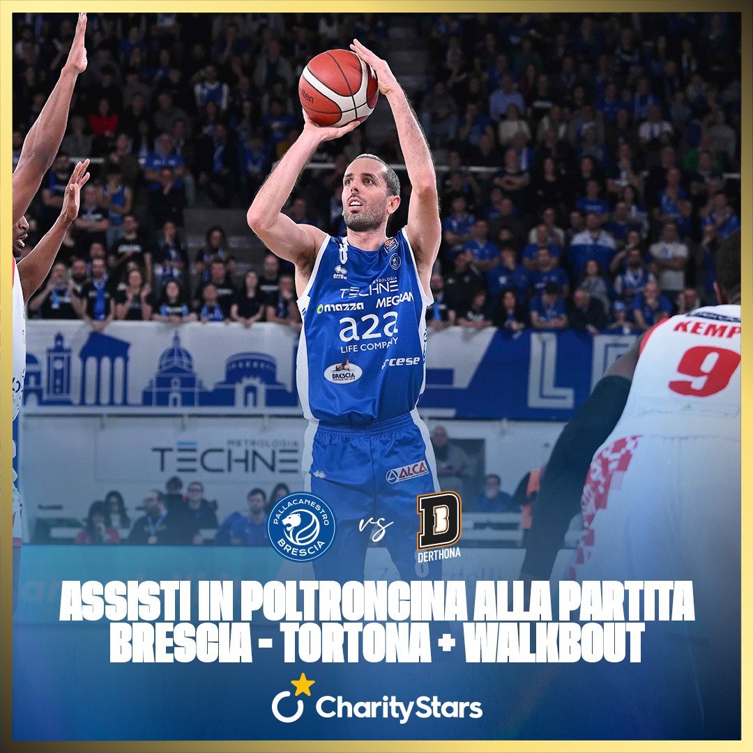 Vieni a bordocampo con noi! ✨

L'esperienza è disponibile su <a href="/CharityStars/">CharityStars</a>!
📲 pallacanestrobrescia.charitystars.com/product/assist…