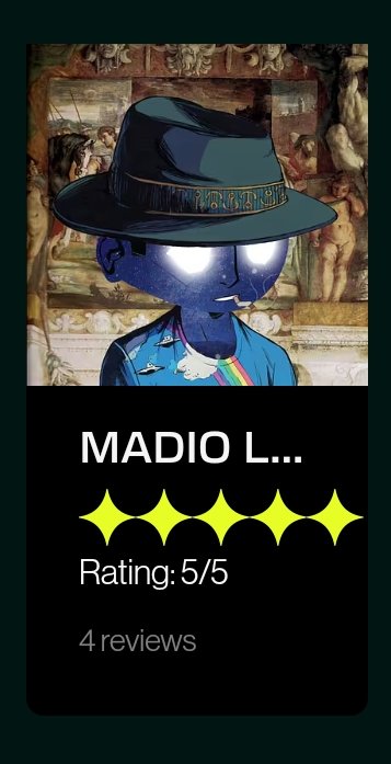 <a href="/BrentRMiller/">Canadian in Space 👽</a> <a href="/madioladio/">MADIO LADIO</a> 4 reviews already 🫡