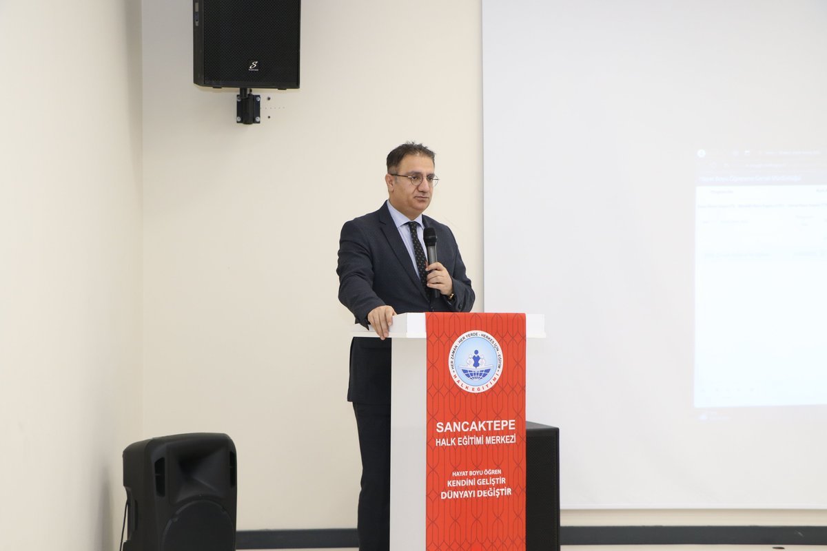 TC_sancaktepe's tweet photo. Kaymakamımız @naifyavuz, İlçe Milli Eğitim Müdürü Sadık Aslan ile;

Sancaktepe Halk Eğitim Merkezi tarafından site yöneticilerine yönelik düzenlenen bilgilendirme toplantısına katıldı.
 
Toplantı kapsamında İstanbul Valiliğimiz tarafından İlçemizde yürütülen projeler ve Halk Eğitim Merkezi kursları hakkında bilgilendirmeler yapıldı.

📍Sancaktepe Halk Eğitim Merkezi