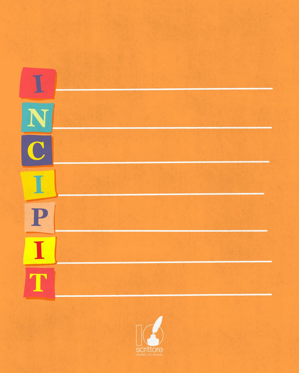 È ora di mettere mano al vostro incipit, in tutti i sensi 💬

#incipit #quiz