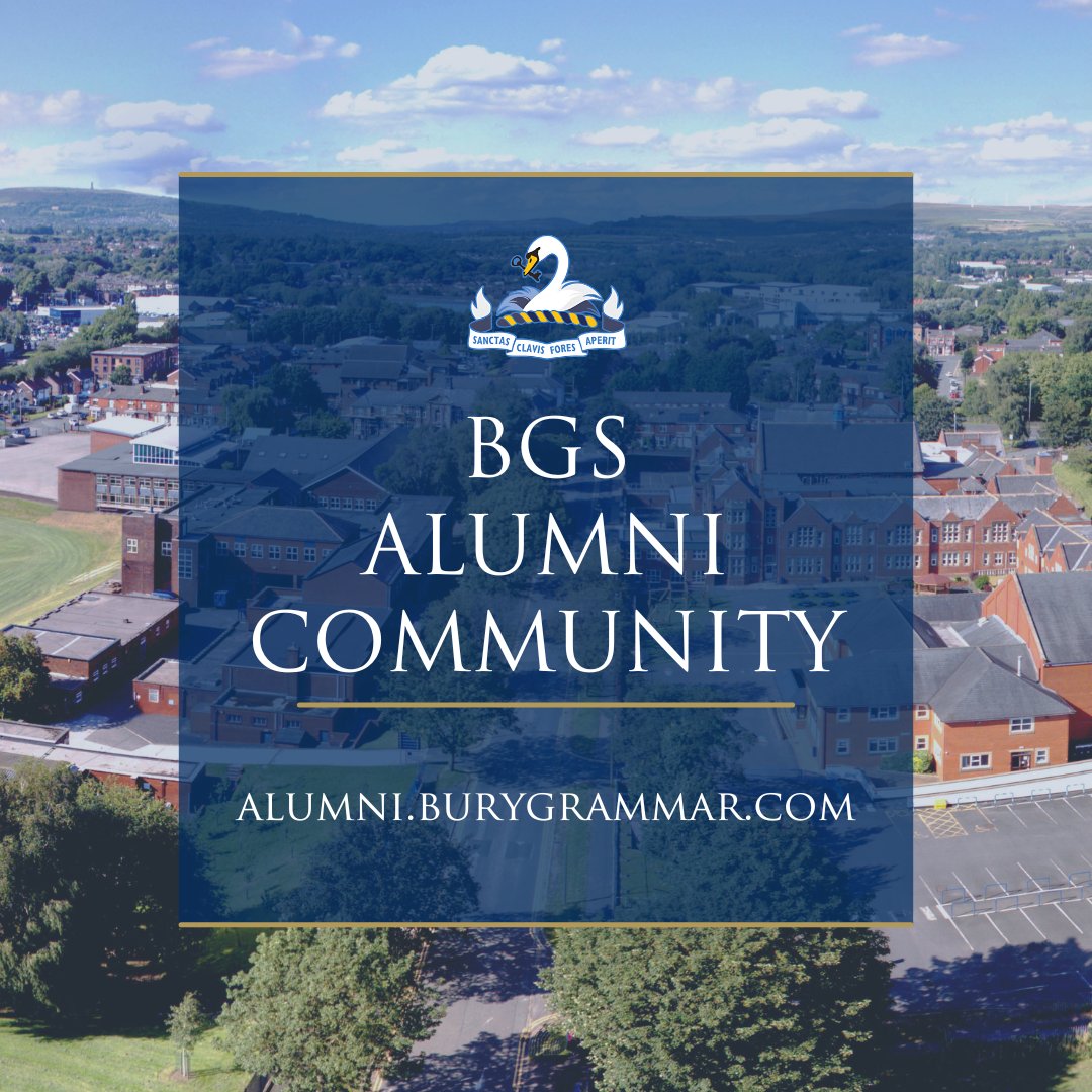 BuryGrammar's tweet image. Stay connected with us by joining our BGS Alumni Community!
🎓✨ Catch up on the latest alumni and school news, events, and opportunities.
alumni.burygrammar.com
We look forward to hearing from you! 😊
#BuryGrammarSchool #BGSAlumni #BGSAlumniCommunity