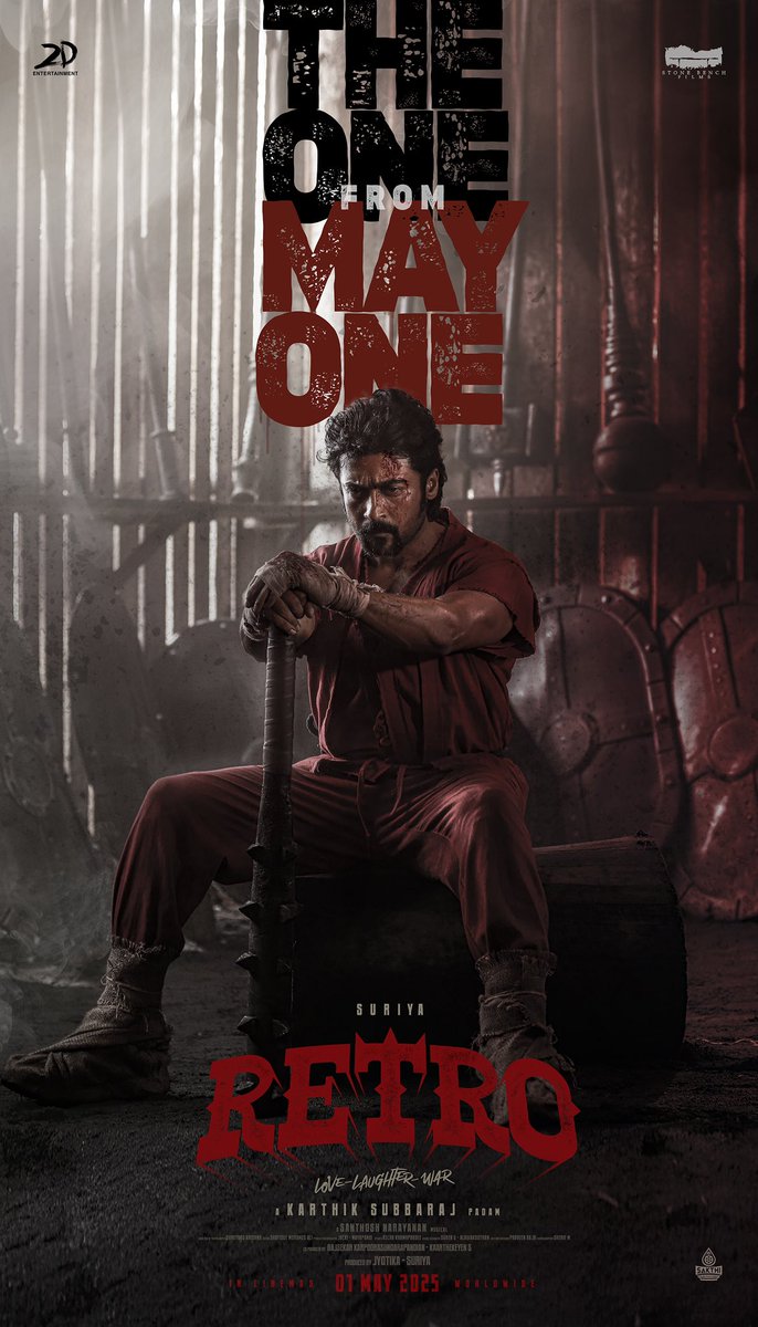 Pooja Hegde (@hegdepooja) on Twitter photo The ONE from May ONE 🔥
#RETROFromMay1
#LoveLaughterWar ❤️🔥
@Suriya_Offl <a href="/karthiksubbaraj/">karthik subbaraj</a> <a href="/hegdepooja/">Pooja Hegde</a> <a href="/Music_Santhosh/">Santhosh Narayanan</a> <a href="/prakashraaj/">Prakash Raj</a> <a href="/C_I_N_E_M_A_A/">joju george</a> <a href="/rajsekarpandian/">Rajsekar Pandian</a> <a href="/kaarthekeyens/">Kaarthekeyen S</a> <a href="/kshreyaas/">shreyaas krishna</a> <a href="/cheps911/">shafique mohamed ali</a> <a href="/jacki_art/">Jackson</a> #MayaPandi <a href="/JaikaStunts/">Jaika Stunts</a> <a href="/sherif_choreo/">SHERIF CHOREOGRAPHER</a> <a href="/PraveenRaja_Off/">Praveen Raja</a> #Jayaram The ONE from May ONE 🔥
#RETROFromMay1
#LoveLaughterWar ❤️🔥
@Suriya_Offl <a href="/karthiksubbaraj/">karthik subbaraj</a> <a href="/hegdepooja/">Pooja Hegde</a> <a href="/Music_Santhosh/">Santhosh Narayanan</a> <a href="/prakashraaj/">Prakash Raj</a> <a href="/C_I_N_E_M_A_A/">joju george</a> <a href="/rajsekarpandian/">Rajsekar Pandian</a> <a href="/kaarthekeyens/">Kaarthekeyen S</a> <a href="/kshreyaas/">shreyaas krishna</a> <a href="/cheps911/">shafique mohamed ali</a> <a href="/jacki_art/">Jackson</a> #MayaPandi <a href="/JaikaStunts/">Jaika Stunts</a> <a href="/sherif_choreo/">SHERIF CHOREOGRAPHER</a> <a href="/PraveenRaja_Off/">Praveen Raja</a> #Jayaram