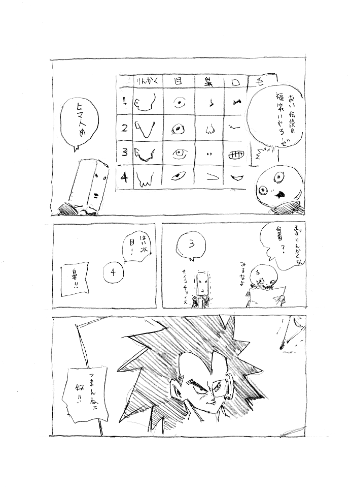 福笑い 