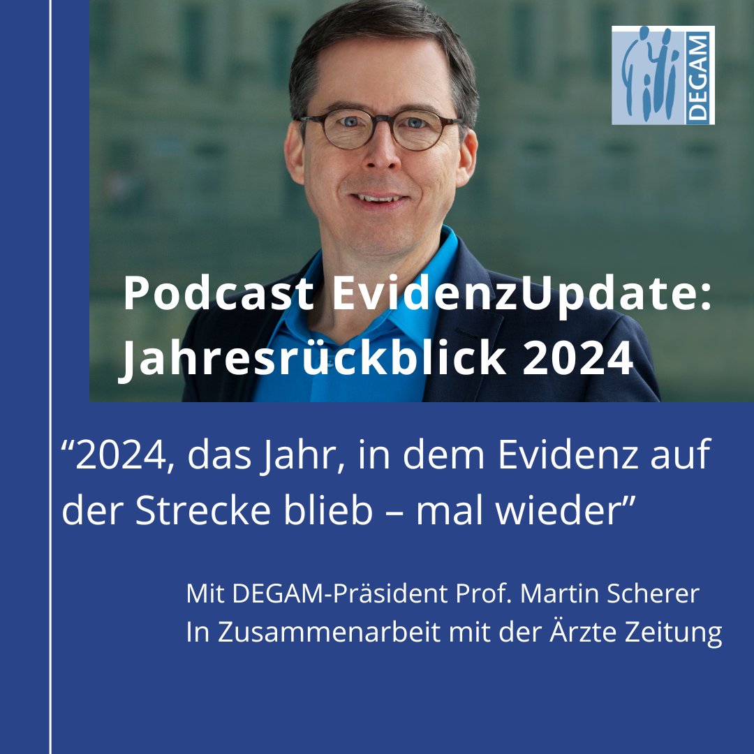 Selbstbedienungsladen Gesundheitswesen, Ignoranz bei fehlender Evidenz, Medikalisierungswahn – das Jahr 2024 zeigt, wie schwer es Bedarfsgerechtigkeit in der Versorgung hat. Darüber diskutieren wir im Jahresrückblick vom Podcast „EvidenzUpdate“: tinyurl.com/2mdcjhvp #DEGAM