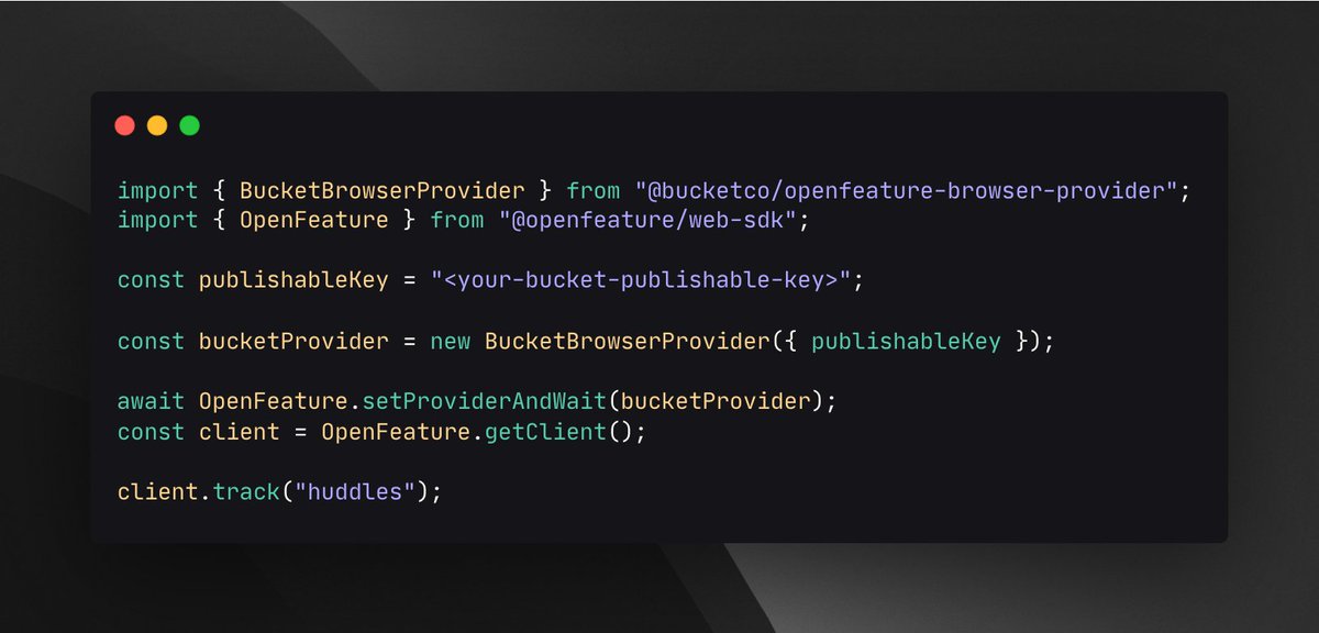 We’ve updated our OpenFeature Browser SDK and OpenFeature Node.js SDKs to support <a href="/OpenFeature/">OpenFeature</a>'s Tracking API
