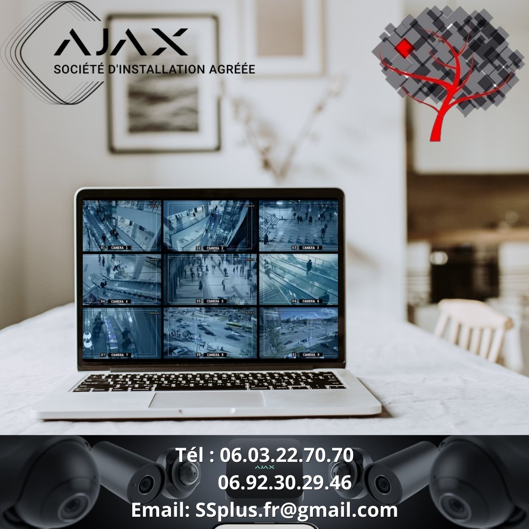 SSPLUS974's tweet image. Un système d’alarme qui réagit plus vite que l’éclair ⚡ et des caméras qui voient tout 👁️. Avec SSPLUS et #AjaxSystem, la sécurité est entre de bonnes mains. 🙌📞 #TranquillitéDEsprit
