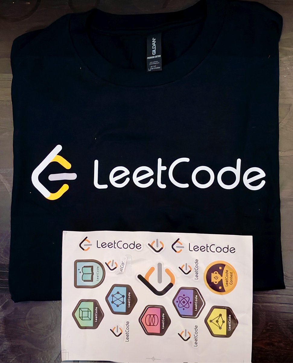 Hard work pays off! Just got my first-ever <a href="/LeetCode/">LeetCode</a> T-shirt—something you can’t buy with money. 🏆 A true reward for all the hours spent solving problems and competing. Keep grinding, stay consistent, and celebrate every milestone! 💪