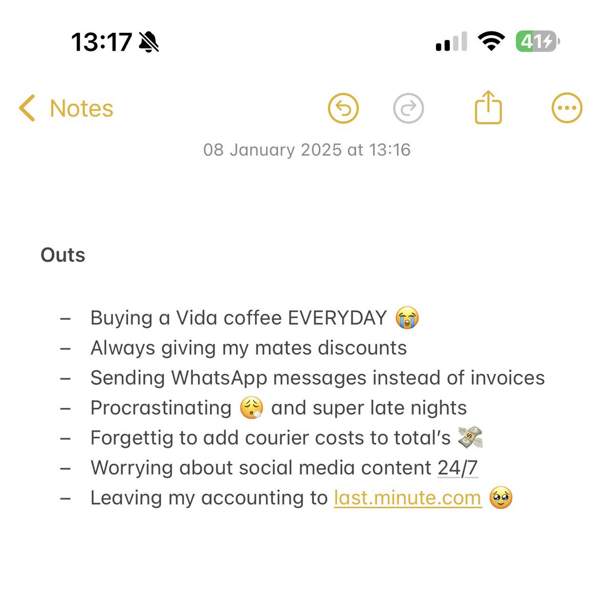 2025: ins and outs 💥