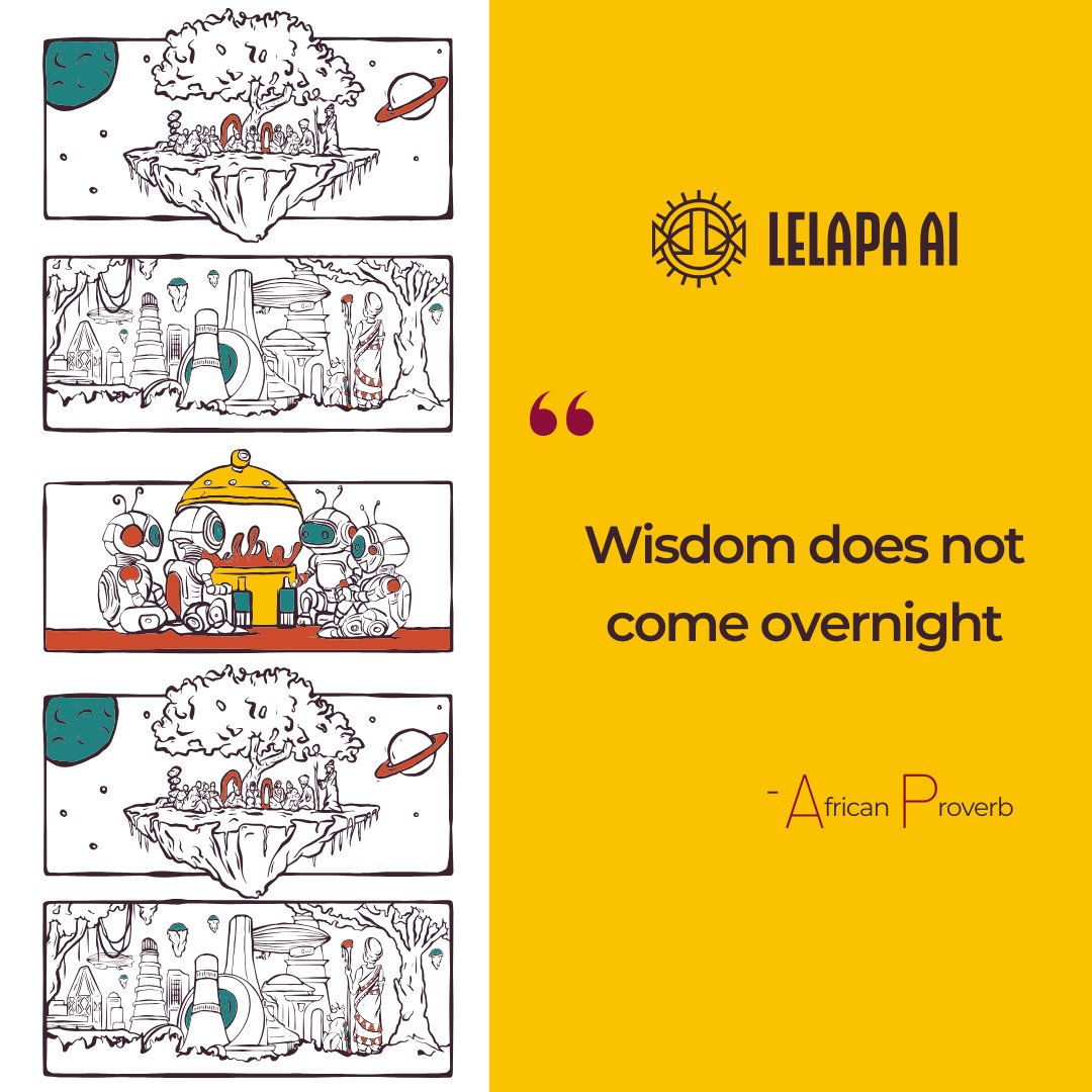 As we welcome and navigate 2025, remember to trust the journey. Growth takes time, and every step matters. Be patient with yourself as you work toward the life you envision.

🎉 Wishing you a New Year full of progress and purpose. #WisdomWednesday #AfricanProverbs #LelapaAI