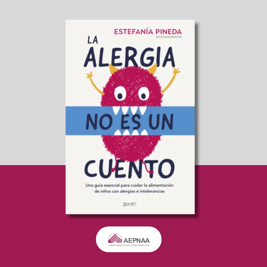 "La alergia no es un cuento" es el título del libro de Estefanía Pineda para cuidar la alimentación de niños con #AlergiasAlimentarias. Según su autora, esta guía "ofrece soluciones prácticas y sencillas para convivir con las alergias sin complicaciones" acortar.link/KM81as