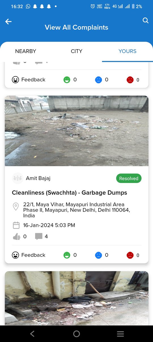 _amit_bajaj's tweet image. साल december 2022 से कंप्लेंट कर रहा हु आज तक तो साफ हुआ नहीं जल्द ही कॉलोनी का एक ओर डंपिंग ग्राउंड बनने जा रहा है #SameonMCD #Sameonbjp #sameonaap #sameonsystem #indianpolitics @dcwestzone