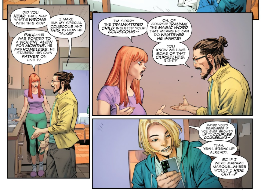 TidyWire's tweet photo. Okay so Al Ewing is now one of my goat writers and Dylan Brock one of my goat characters. I apologize; wasn't familiar with your game All-New Venom. #FuckPaul https://t.co/B25P1u5z4i