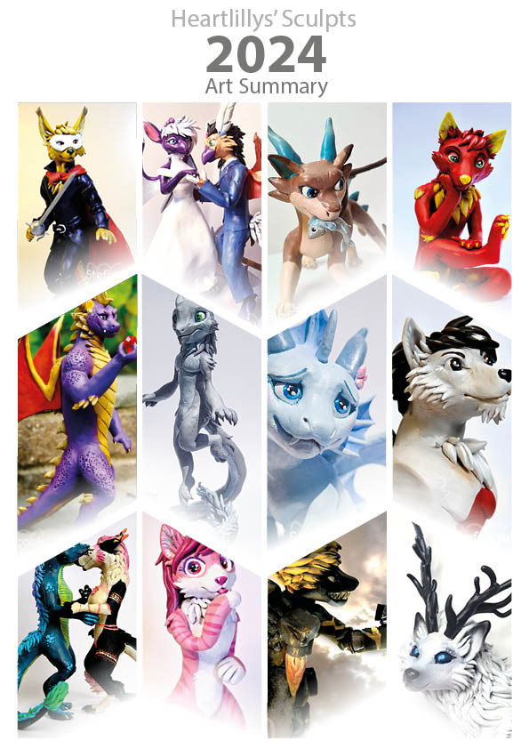 StefiHeartlilly's tweet photo. Art Summary 2024! Sculpts!
#artsummary2024 #Heartlilly #sculpture #cosclay https://t.co/YsINNeWBiT