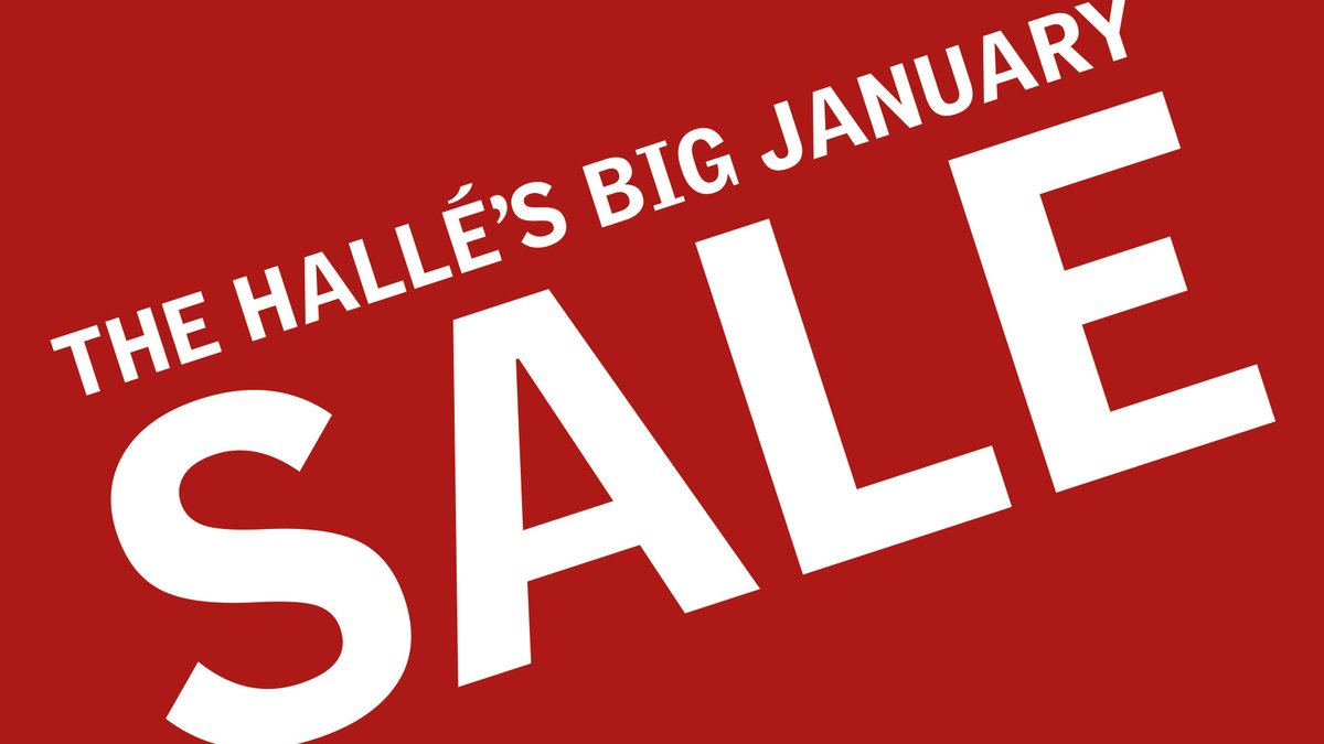 The Hallé (@the_halle) on Twitter photo 🤑Big January Sale!🤑
Don’t miss out on saving 15% off the ticket price of your next Hallé concert at the <a href="/BridgewaterHall/">The Bridgewater Hall</a> !
Use promo code HALLESAVE15 when you book and enjoy the most incredible orchestral music for less 🫶
See what's in the sale👇
bit.ly/HalleBigJanSal… 🤑Big January Sale!🤑
Don’t miss out on saving 15% off the ticket price of your next Hallé concert at the <a href="/BridgewaterHall/">The Bridgewater Hall</a> !
Use promo code HALLESAVE15 when you book and enjoy the most incredible orchestral music for less 🫶
See what's in the sale👇
bit.ly/HalleBigJanSal…
