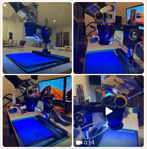 diyfixphone1's tweet image. SPACEX-B11(PRO upgraded version)6.5X-52X Trinocular Zoom Microscope for mobile phone motherboard electric PCB IC soldering repair.

#microscope #trinocularmicroscope #HDmicroscop #electronmicroscope #TrinocularStereoMicroscope  #repairtools  #solderingstation #diyfixtool