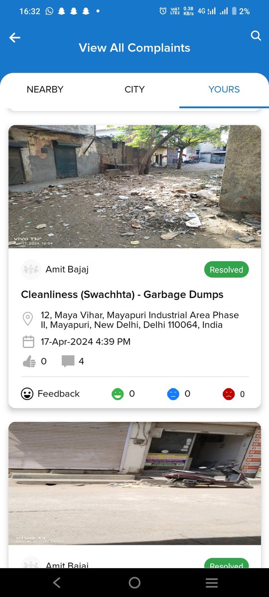 _amit_bajaj's tweet image. साल december 2022 से कंप्लेंट कर रहा हु आज तक तो साफ हुआ नहीं जल्द ही कॉलोनी का एक ओर डंपिंग ग्राउंड बनने जा रहा है #SameonMCD #Sameonbjp #sameonaap #sameonsystem #indianpolitics @dcwestzone 
@ArvindKejriwal @AamAadmiParty @SatyendarJain @Rajkumari_AAP 
#lockdown #earthquake