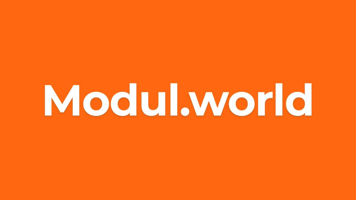 RedBall's tweet image. modul.world for sale
#ModulWorld #TechInnovation #ModularSystems #SmartSolutions #DigitalWorld #CustomModules #FutureOfTech #ModularDesign #TechCommunity #GlobalTech #ModularTechnology #InnovationInDesign