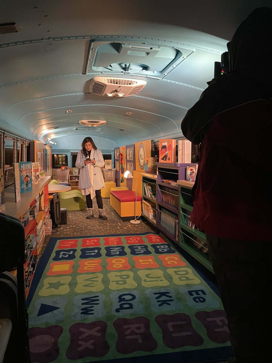Happening now: Make sure to watch <a href="/KPRC2Cathy/">KPRC Cathy Hernandez</a> this morning. She is doing a story about our LyondellBasell Literacy Bus! All of this was made possible thanks to our partnership with <a href="/LyondellBasell/">LyondellBasell</a> #intentionalexcellence