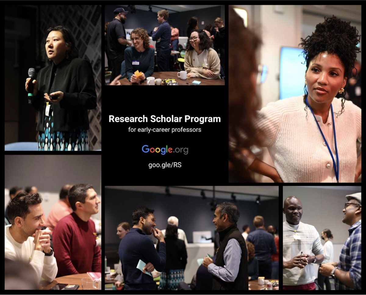 Applications are open for the Research Scholar Program, a program that supports early-career professors conducting research in fields relevant to Google.  Learn more and apply by January 27 at goo.gle/RS