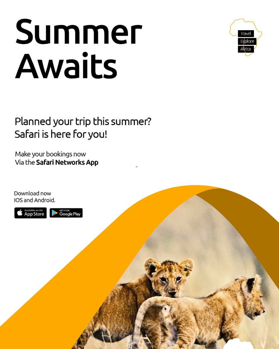 SafarisNetwork's tweet photo. 8. Travel Documents: Ensure your passport is valid for at least six months beyond your travel dates and check visa requirements for Tanzania.

Ready to witness one of nature’s greatest spectacles? Book your Serengeti Migration adventure with Safari Network today! 🌿🦁 https://t.co/T23s9wzOE5