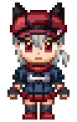 ファンからメールでクレピトゥスのドット絵をもらった…………!!!! 