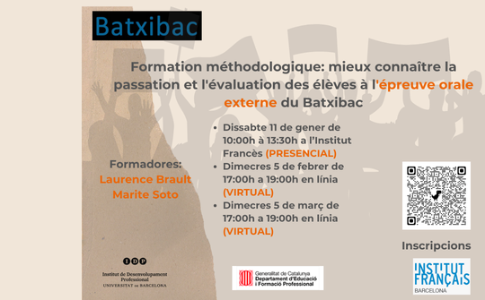 mireiahugas's tweet photo. Curs #Batxibac per preparar la prova oral.
Inscripcions: https://t.co/wi5emx7wmN
@educaciocat @XSuch @IF_Barcelona https://t.co/yrFa2gP4M2