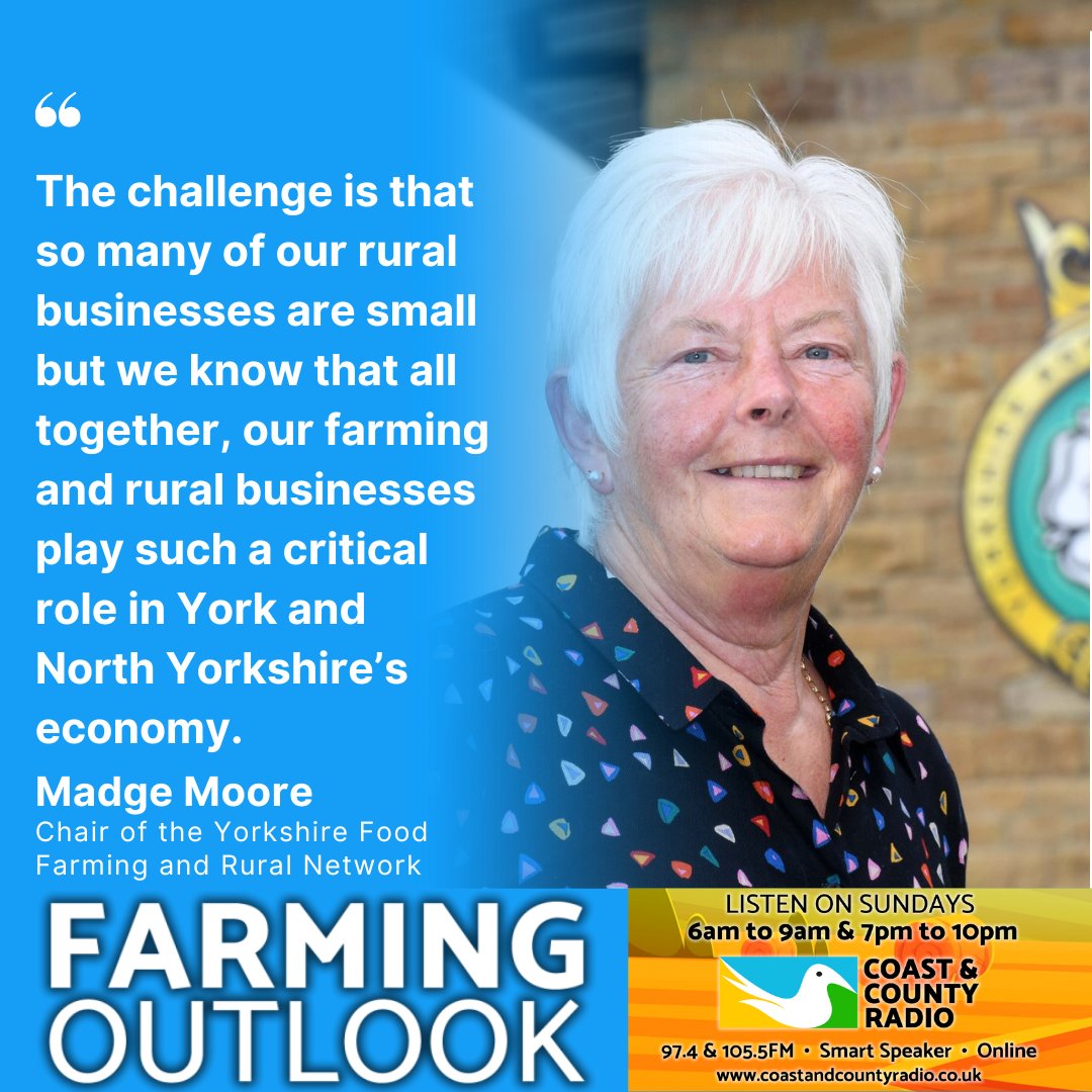 As more power moves from Westminster to regions like ours, it’s more important than ever that our rural areas have a strong voice. 

So, Farming Outlook spoke to Yorkshire Food Farming and Rural Network's Madge Moore, who is the network's chair.

Listen: eu1.hubs.ly/H0fynLV0