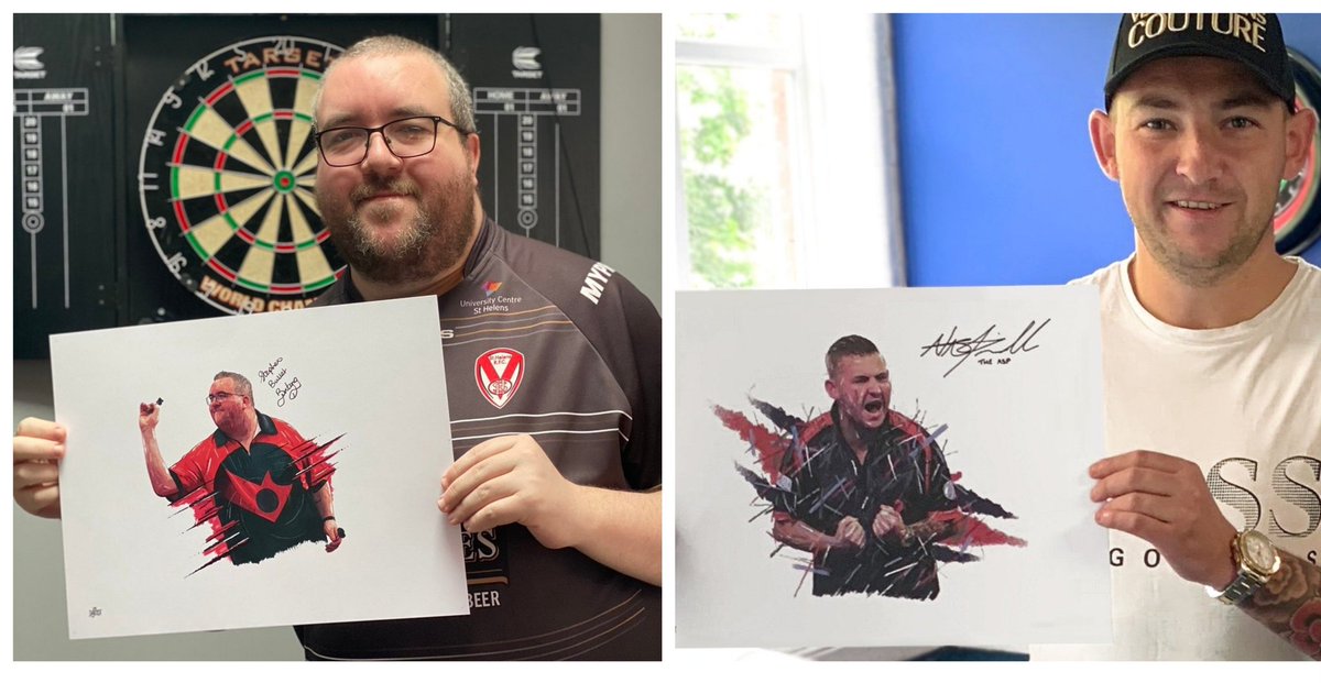 Roger Osborne (@roger180osborne) on Twitter photo π―π¨π G I V E A W A Y ! ! ! ππ¨π―
Signed 16" x 12" <a href="/sbunting180/">Stephen Bunting</a> & <a href="/NathanAspi/">Nathan Aspinall</a> pieces of <a href="/TheDartistArt/">The Dartist</a> artwork π₯
To Enter follow ALL steps ‡οΈ
- RT π
- Like β€οΈ
- Follow β‘οΈ <a href="/Roger180Osborne/">Roger Osborne</a> & <a href="/DBs180/">@DBs</a>
- Comment which you'd like & tag mates π¬ππ«±π»βπ«²πΌ
#LetsGoBuntingMental π―π¨π G I V E A W A Y ! ! ! ππ¨π―
Signed 16" x 12" <a href="/sbunting180/">Stephen Bunting</a> & <a href="/NathanAspi/">Nathan Aspinall</a> pieces of <a href="/TheDartistArt/">The Dartist</a> artwork π₯
To Enter follow ALL steps ‡οΈ
- RT π
- Like β€οΈ
- Follow β‘οΈ <a href="/Roger180Osborne/">Roger Osborne</a> & <a href="/DBs180/">@DBs</a>
- Comment which you'd like & tag mates π¬ππ«±π»βπ«²πΌ
#LetsGoBuntingMental