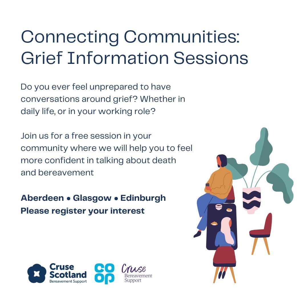 Many of us feel unprepared to have conversations around grief. We aim to empower individuals like you, to support others to feel more comfortable too. Register your interest here and find out more: buff.ly/4fID2qV