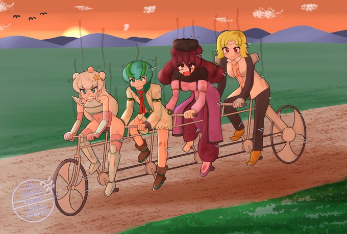 うちの子ヴィラン組敗走 