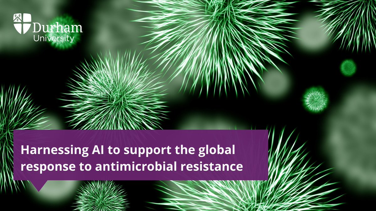 Durham University (@durham_uni) on Twitter photo Our <a href="/DurBiol/">Durham BioSciences</a> researcher Prof David Graham has helped develop an AI chatbot tool to support the global response to antimicrobial resistance (AMR). 🌍💊
The study has been published in <a href="/EnvSciTech/">Environmental Science & Technology Journals</a>. Read more here 👉 bit.ly/40nsmtj
<a href="/CAS__Science/">Chinese Academy of Sciences</a> <a href="/JohnsHopkins/">Johns Hopkins University</a> Our <a href="/DurBiol/">Durham BioSciences</a> researcher Prof David Graham has helped develop an AI chatbot tool to support the global response to antimicrobial resistance (AMR). 🌍💊
The study has been published in <a href="/EnvSciTech/">Environmental Science & Technology Journals</a>. Read more here 👉 bit.ly/40nsmtj
<a href="/CAS__Science/">Chinese Academy of Sciences</a> <a href="/JohnsHopkins/">Johns Hopkins University</a>