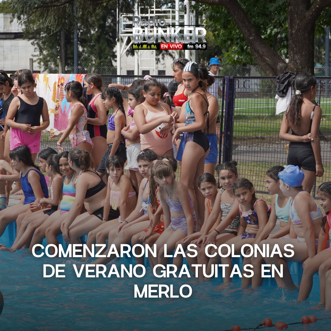 #Noticias #Merlo 
▶️☀️Tanto #AdultosMayores, #Infantiles e #Inclusivo iniciaron la #ColoniaDeVerano municipales gratuitas en los diferentes puntos que destina el Municipio de Merlo para las #ActividadesRecreativas.
.
.