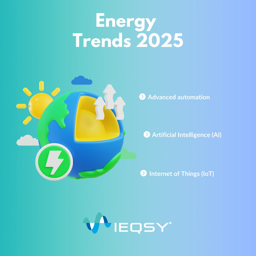 🌍🔌 The future of #energy management:
 
1️⃣ #Automation: Real-time efficiency.
2️⃣ Predictive #AI: Management with precision.
3️⃣ #IoT: Connected sensors for smart decisions.
 
At @IEQSY we lead with PQS, VIEW and SEW 🚀. Which trend will lead 2025?
 
#JoinTheChange⚡