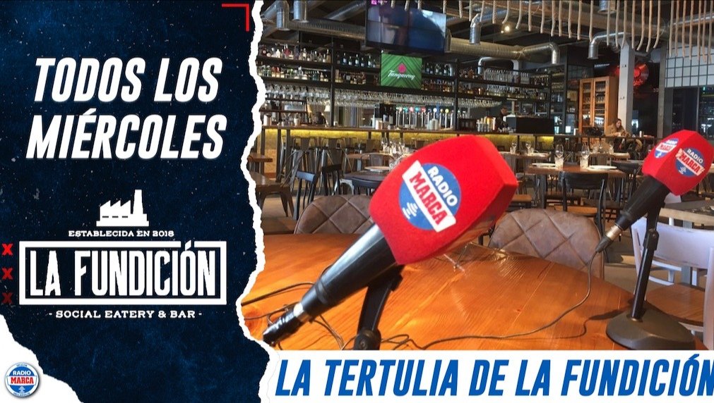 MARCAvalladolid's tweet image. 🎙 Ya suena hasta las 15.00 horas #DMValladolid con @chusrodriguez y @jesus_pucela desde LA FUNDICIÓN

👉 Actualidad del @realvalladolid y todo el deporte vallisoletano

📻 104.0 FM 
📱 APP para iOS y Android
💻 radiomarcavalladolid.com