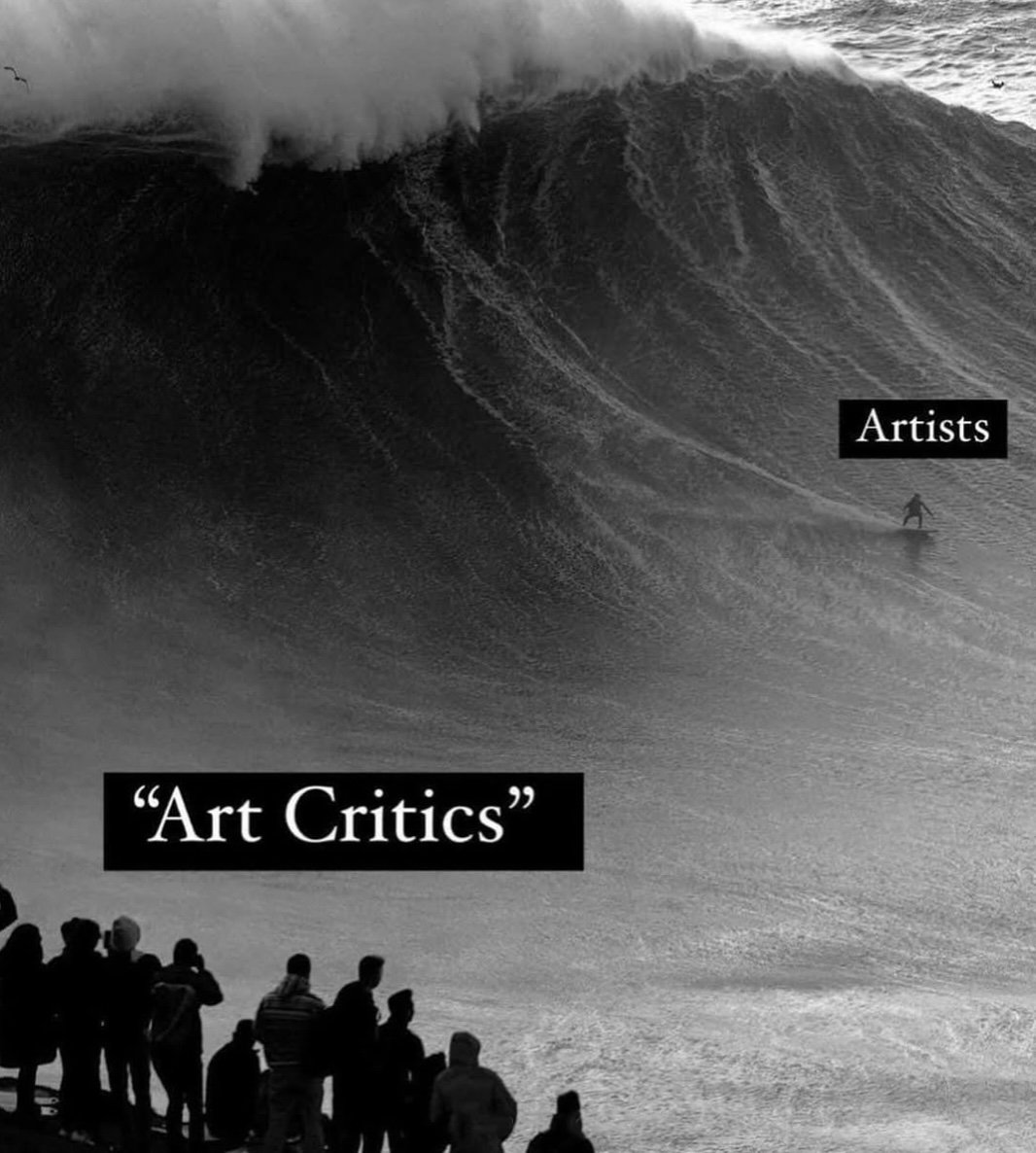 The worst day in the arena

is better than the best day in the stands.