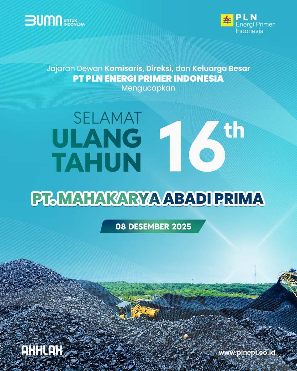 PLN Energi Primer Indonesia tweet media