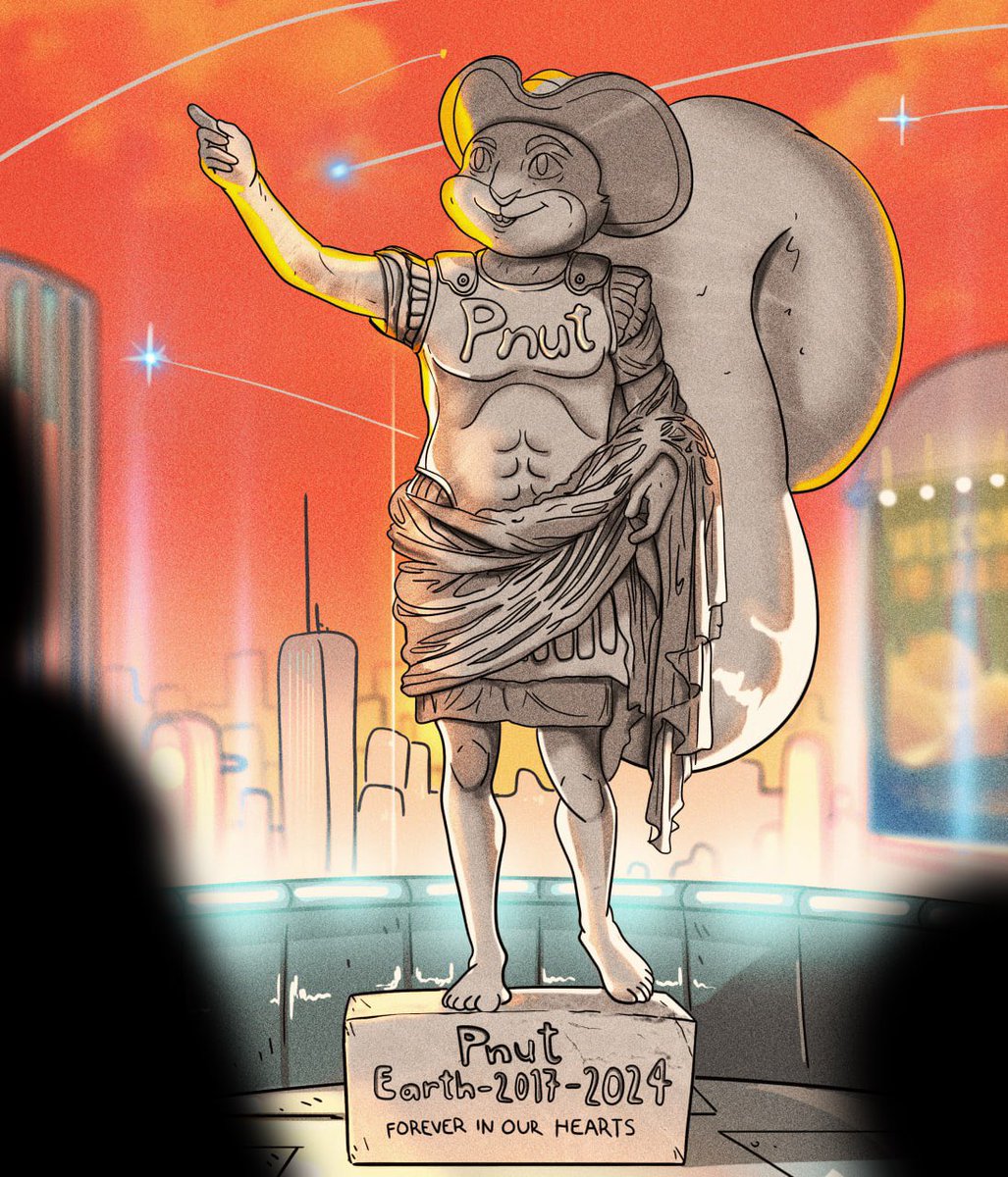Everyone has dreams of holding something that goes 1000x. 

But let me tell you something: nothing comes for free.  

$PNUT is so much more than just a coin; it’s a political movement.  

It’s our job as a community to spread the word about $PNUT’s legacy.  

Spread the word,