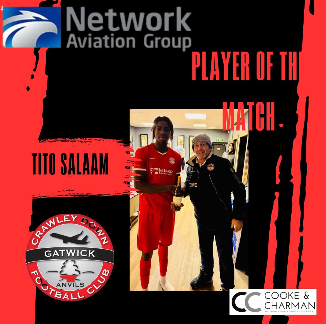 Our POTM from last nights superb performance <a href="/TitoSalaam/">Tito Salaam</a> 👏 Another solid performance and fabulous contribution to back to back clean sheets. 👏