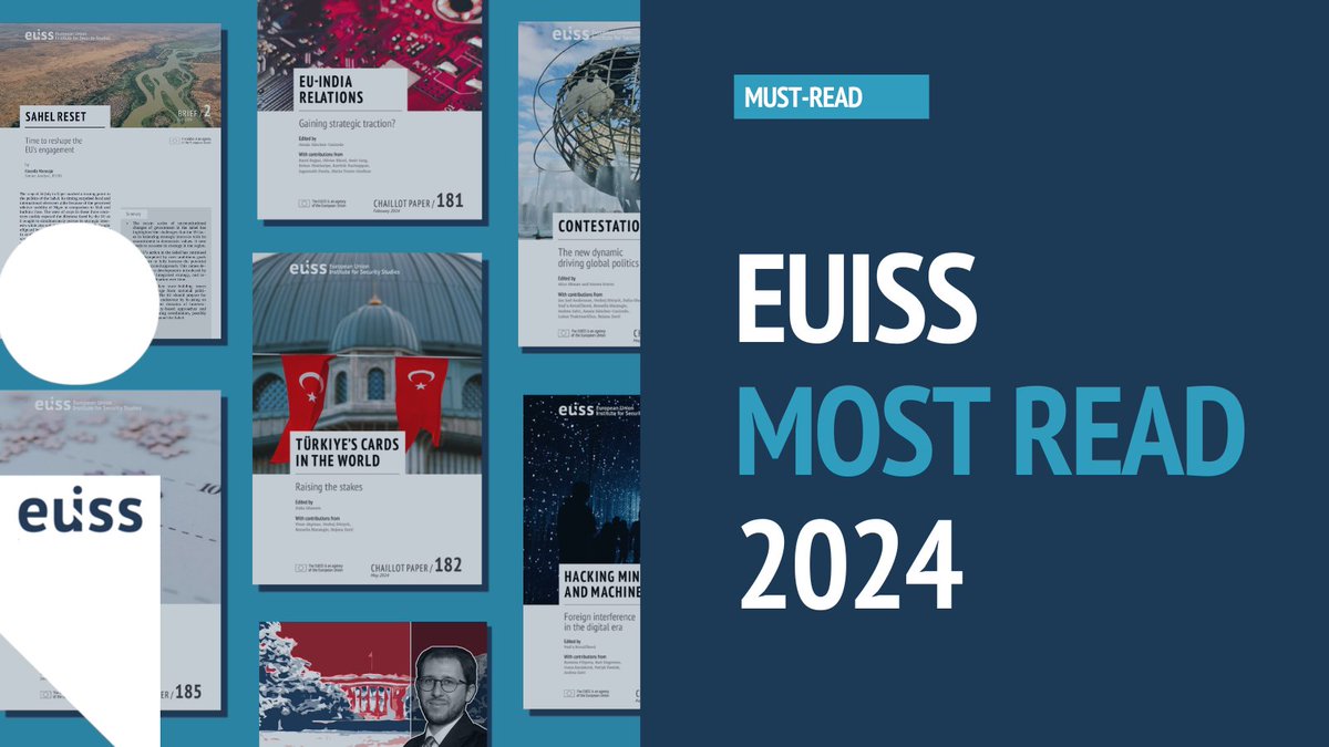 Discover our most popular works of 2024!

From proposals to strengthen #EUdefence, to innovative ideas💡 for revitalising EU foreign policy &amp; analyses of the US elections 🗳️, we explored key issues shaping the continent's future.

👉iss.europa.eu/activities/new…
